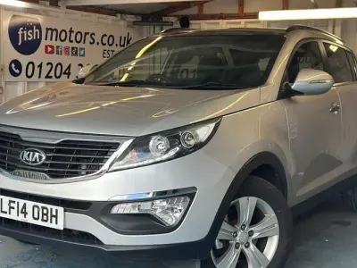 Used Kia Sportage 116 HP (85 kW) 2014 Silver SUV