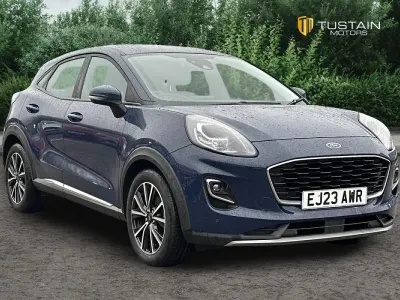Used Ford Puma Titanium 125 HP (91 kW) 2023 Blue SUV