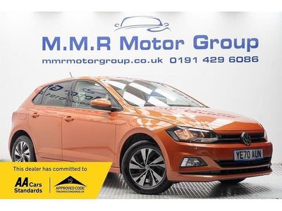 Used VW Polo Match 95 HP (69 kW) 2020 Orange Hatchback