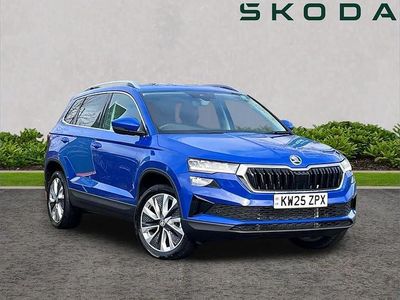 New Skoda Karoq SE L 147 HP (108 kW) 2025 Energy blue SUV