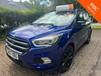 Used Ford Kuga ST-Line X 180 HP (132 kW) 2017 Blue SUV