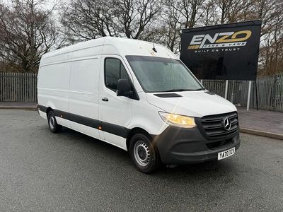 Begagnad Mercedes Sprinter Progressive 2021 Vit Van