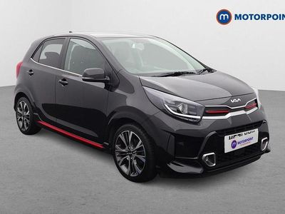 Black Used 2021 Kia Picanto GT-Line Hatchback | £11,099 (A bit pricey)