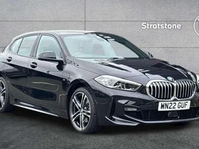 Used BMW 118 M Sport 134 HP (98 kW) 2022 Black Hatchback