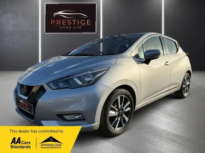 Usado Nissan Micra Acenta 2017 Prateado Citadino