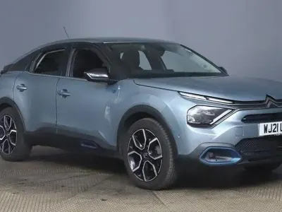 Used Citroën e-C4 Shine 100 kW (136 HP) 2021 Blue Hatchback
