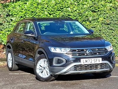 Used VW T-Roc Life 150 HP (110 kW) 2022 Black SUV