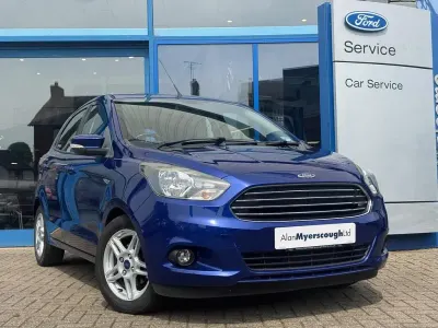 Used Ford Ka Plus Zetec 2018 Blue Hatchback
