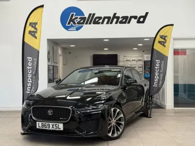 Used Jaguar XE R-Dynamic 300 HP (220 kW) 2020 Black Sedan