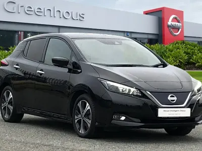 Used Nissan Leaf 110 kW (150 HP) 2021 Black Hatchback