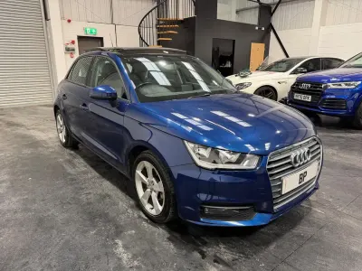 Used Audi A1 Sportback Sport 95 HP (69 kW) 2017 Blue Hatchback