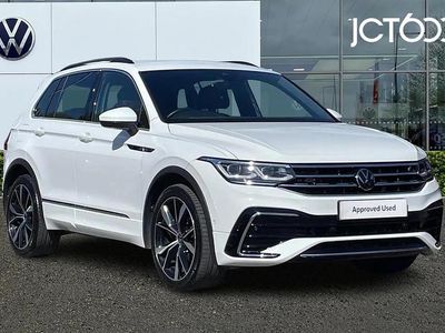 Used VW Tiguan R-line 150 HP (110 kW) 2023 White SUV