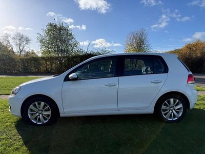 Used VW Golf VI Match 2011 White Hatchback
