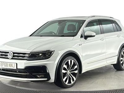 Używany VW Tiguan R-line 150 KM (110 kW) 2018 Biały SUV