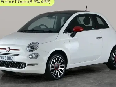 Used Fiat 500 Red 70 HP (51 kW) 2022 White Hatchback