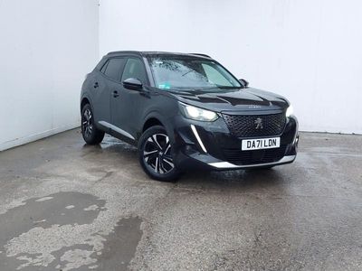 Black Used 2021 Peugeot 2008 Allure Premium SUV | £14,998 (A bit pricey)