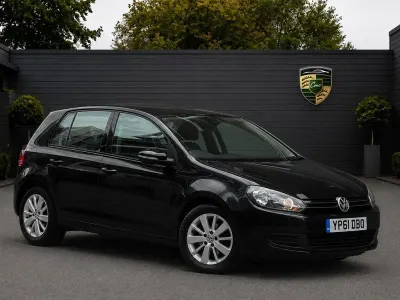 Used VW Golf VI SE 122 HP (89 kW) 2011 Black Hatchback