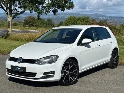 Used VW Golf VII Edition 110 HP (80 kW) 2016 White Hatchback