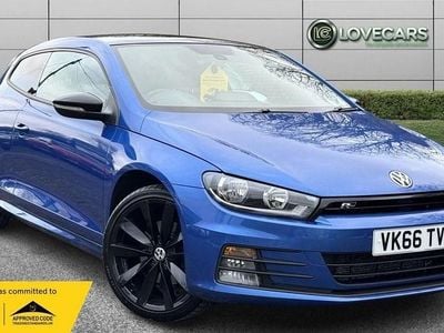 Blue Used 2016 VW Scirocco Black Edition Coupe | £13,295 (A bit pricey)