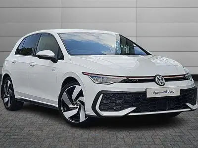 Used VW Golf VIII GTI 265 HP (194 kW) 2024 White Hatchback