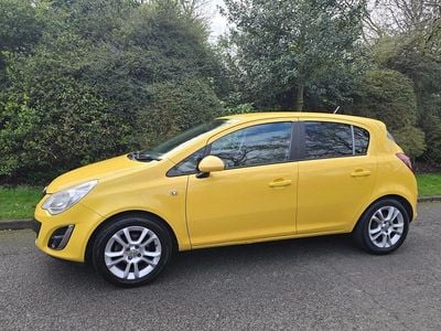 Used Vauxhall Corsa 2011 Yellow Hatchback