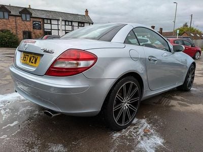 Used Mercedes SLK200 AMG Edition 1 2007 Silver Cabriolet
