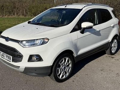 Used Ford Ecosport Titanium 112 HP (82 kW) 2017 White SUV