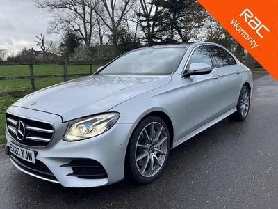 Used Mercedes E350 AMG line 2020 Silver Sedan