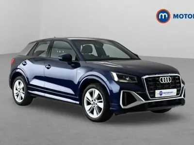 Used Audi Q2 S-Line 150 HP (110 kW) 2023 Blue SUV