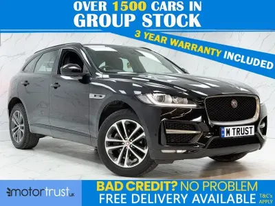 Used Jaguar F-Pace R-Sport 180 HP (132 kW) 2019 Black SUV