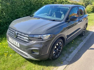 Used VW T-Cross S 95 HP (69 kW) 2020 Grey SUV