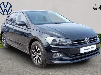 Used VW Polo Active 95 HP (69 kW) 2021 Black Hatchback