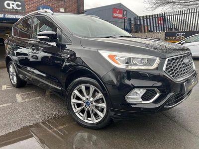 Second-hand Ford Kuga Vignale 150 CP (110 kW) 2017 Negru SUV