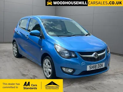 Used Vauxhall Viva 75 HP (55 kW) 2018 Blue Hatchback