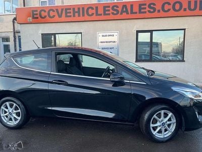 Black Used 2018 Ford Fiesta Zetec Hatchback | £4,995 (Fair price)