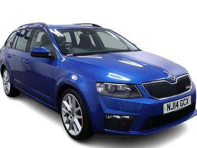 Blue Used 2014 Skoda Octavia vRS Estate | £6,350 (Fair price)