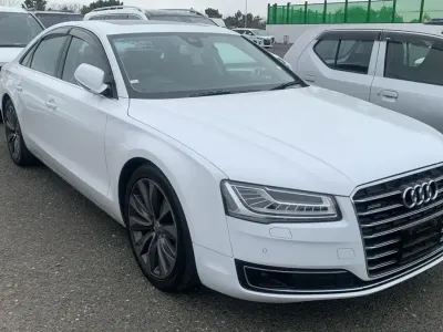 Begagnad Audi A8 Comfort 2014 Vit Sedan