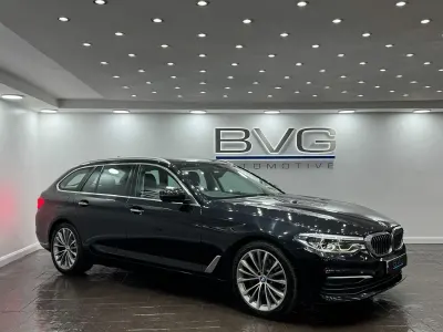 Used BMW 520 Comfort Edition 190 HP (139 kW) 2017 Black Estate