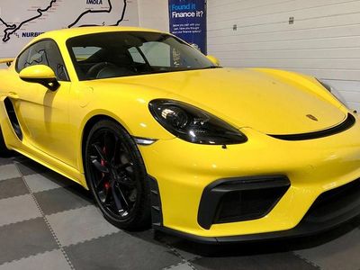 Used Porsche Cayman GT4 2020 Yellow Coupe
