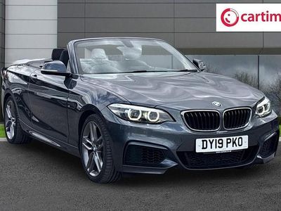 Used BMW 218 M Sport 136 HP (100 kW) 2019 Grey Cabriolet