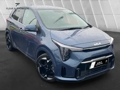 Used Kia Picanto 2024 Blue Hatchback
