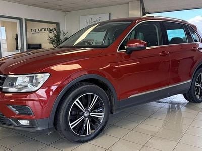 Used VW Tiguan SE 150 HP (110 kW) 2018 Red SUV