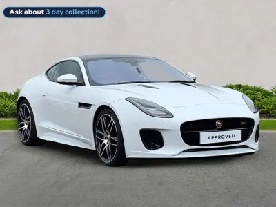 Używany Jaguar F-Type Chequered Flag 300 KM (220 kW) 2019 Biały Coupe