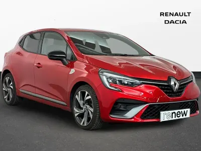 Usado Renault Clio V RS Line 90 HP (66 kW) 2023 Vermelho Citadino