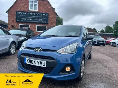 Used Hyundai i10 2014 Blue Hatchback