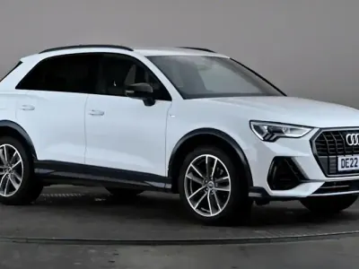 Used Audi Q3 Black Edition 150 HP (110 kW) 2022 White SUV