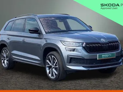 Used Skoda Kodiaq SportLine 110 HP (80 kW) 2022 Graphite grey metallic SUV