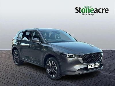 Grey New 2025 Mazda CX-5 Exclusive-Line SUV | £29,495 (Good price)