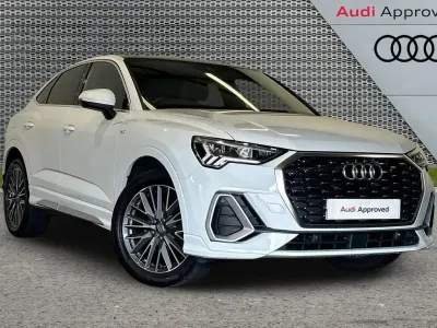 Used Audi Q3 S-Line 150 HP (110 kW) 2020 White SUV