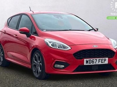 Used Ford Fiesta ST-Line X 101 HP (74 kW) 2018 Red Hatchback